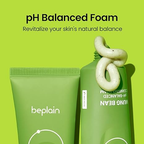 Beplain Mung Bean PH-Balanced Cleansing Foam [80ml]